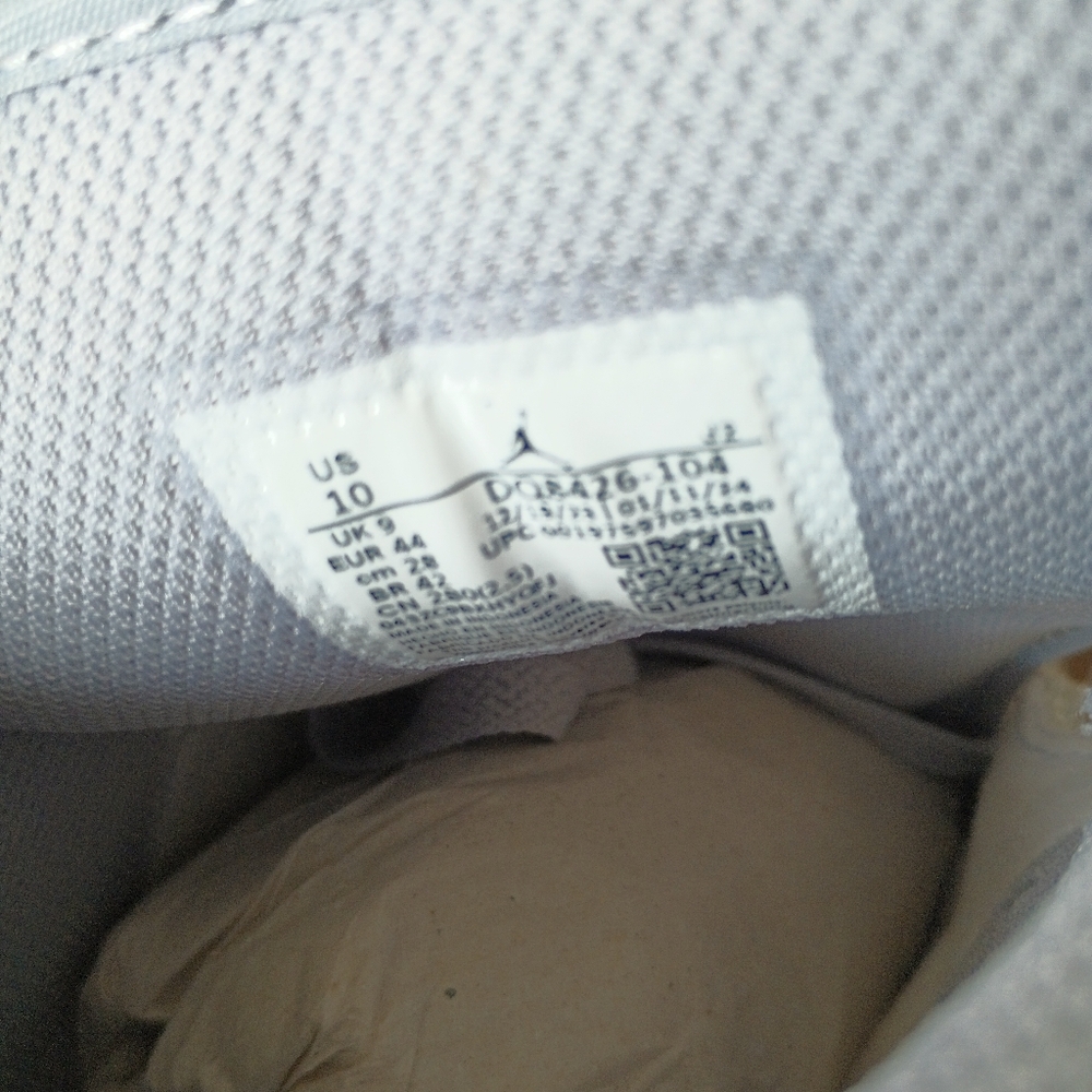 🔥Hot Sugar Free New Air Jordan 1 Mid Men Wolf Grey Navy 🔥 - Picture 5 of 9